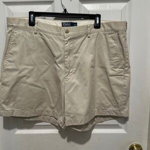 Polo Ralph Lauren Prospect Shorts Men 38 Classic Flat Front Chino 100% cotton